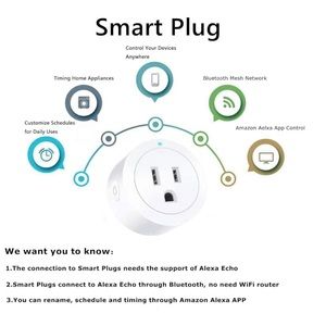 “Alexa” Bluetooth Smart Plugs 4 PACK